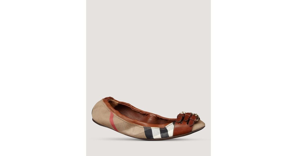 burberry ballet flats sale