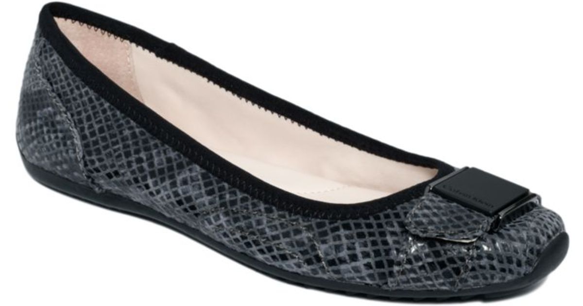calvin klein ballerina flats