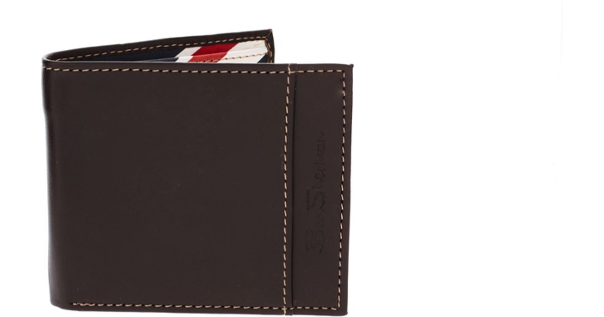 Ben Sherman Wallet with Union Jack Print in Black for Men | Lyst Canada