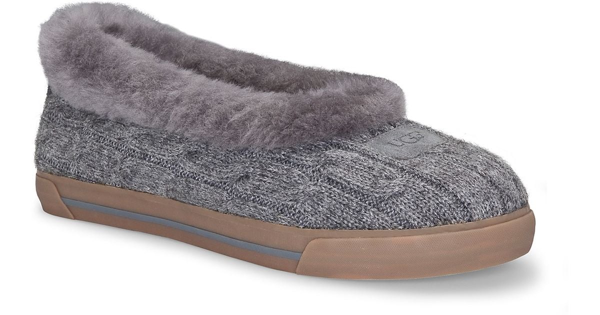 UGG Rylan Knit Slippers in Black | Lyst