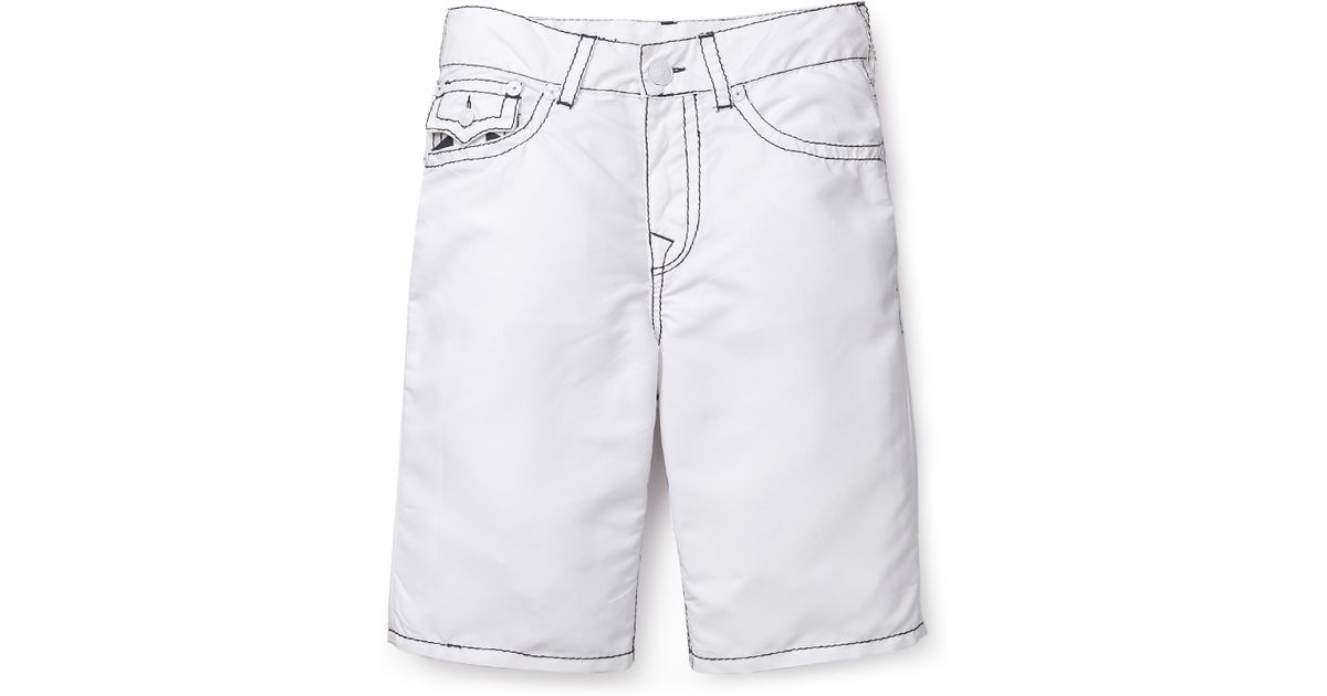 true religion swim trunks