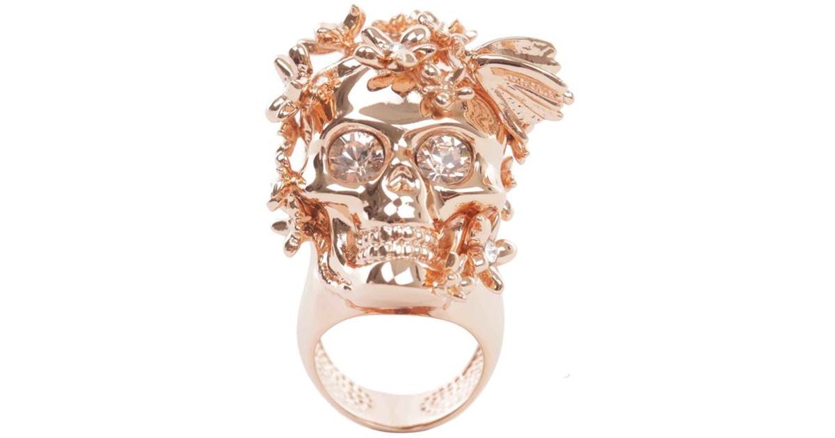 alexander mcqueen white and rose gold