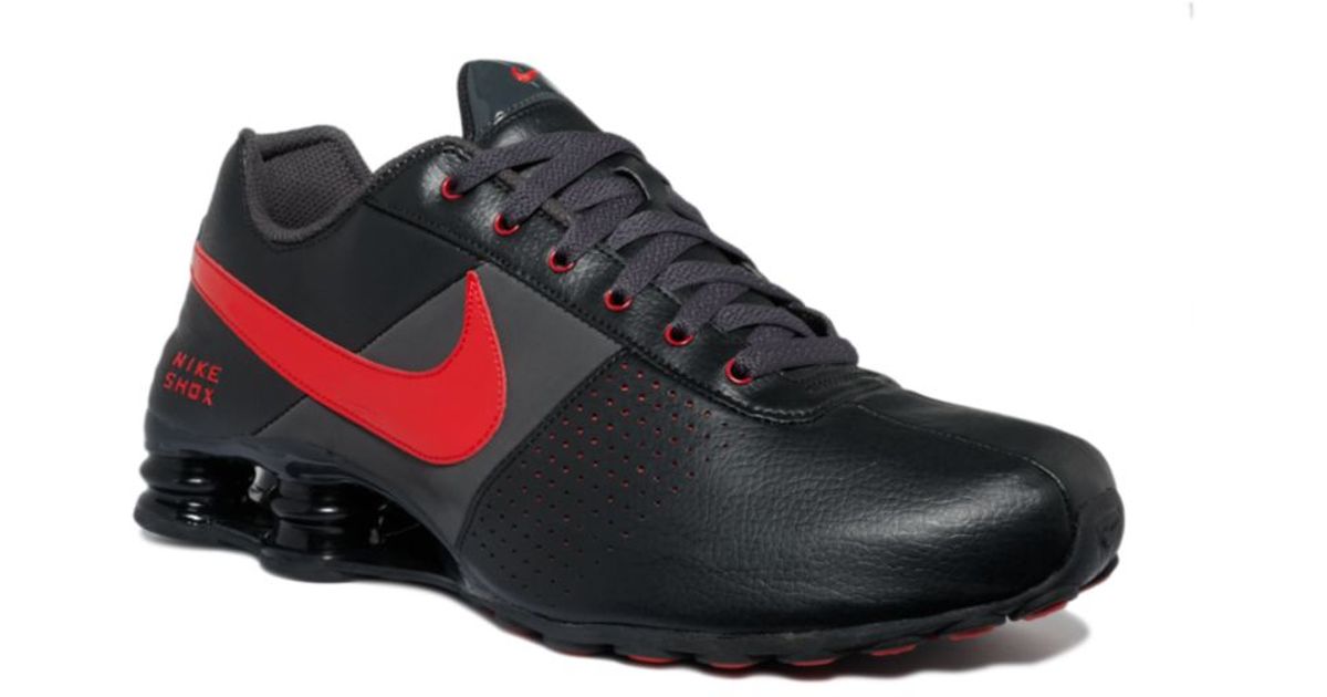 nike shox deliver red