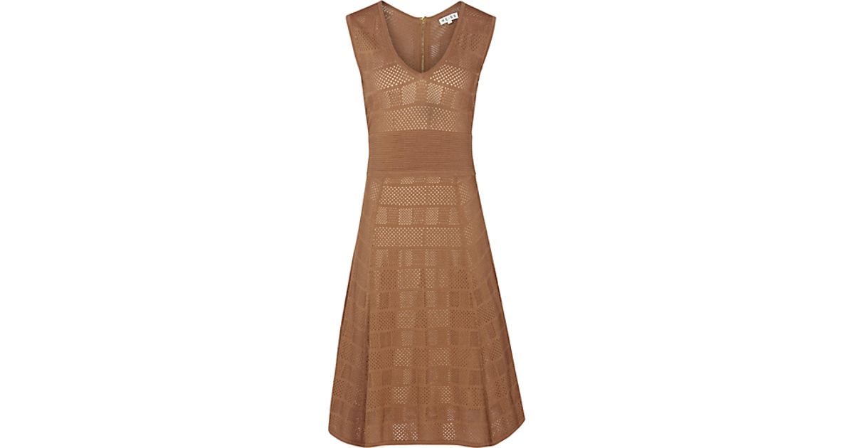 reiss fit and flare dress