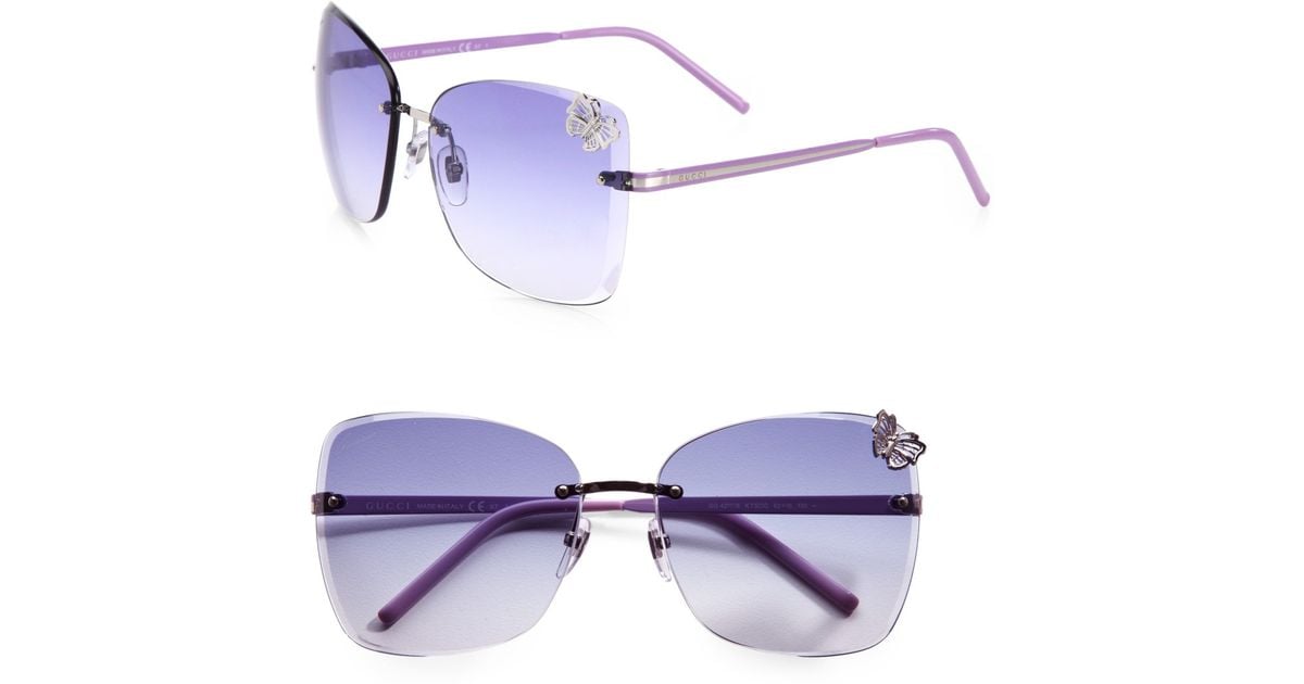 gucci butterfly shades
