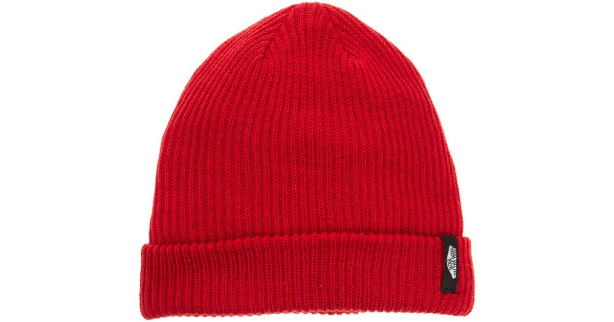 red vans beanie