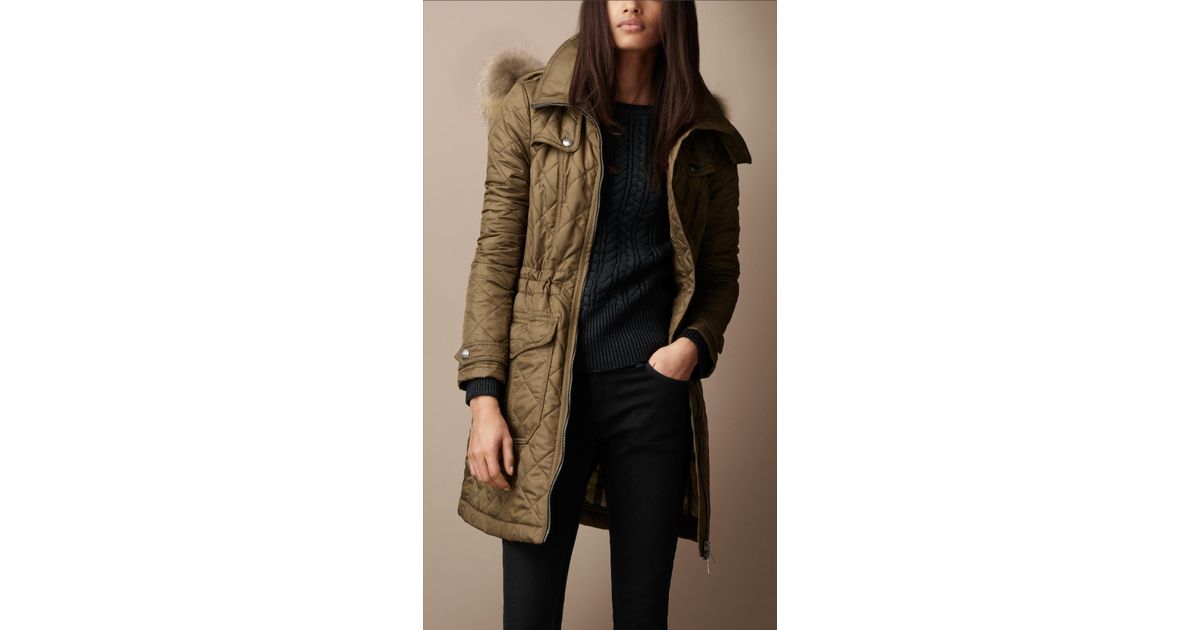 burberry brit parka
