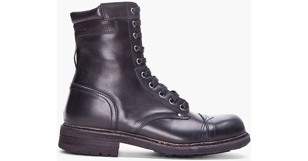 diesel military boots