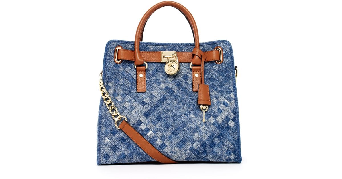 michael kors denim hamilton