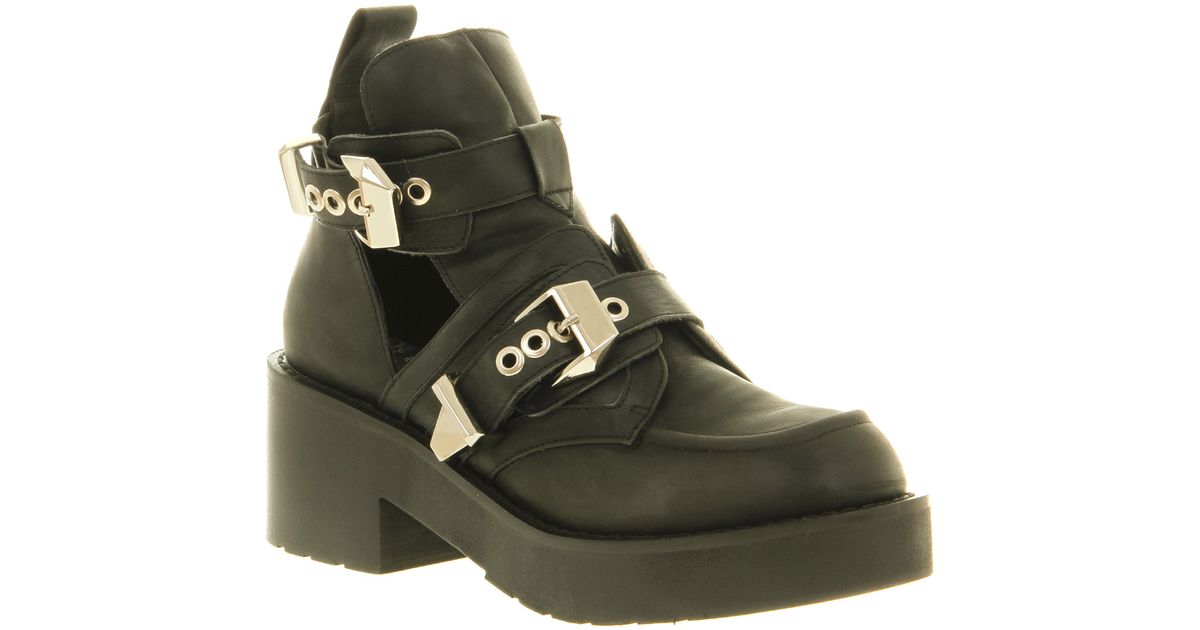 jeffrey campbell buckle boots