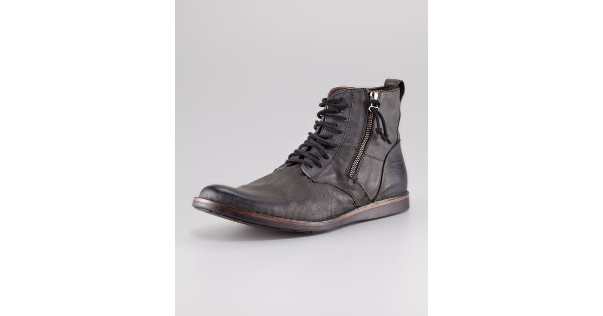john varvatos barrett side zip boot