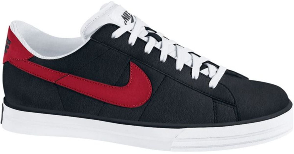 Nike Sweet Classic Leather Sneakers in Black/Red/White (Black) for Men - Lyst