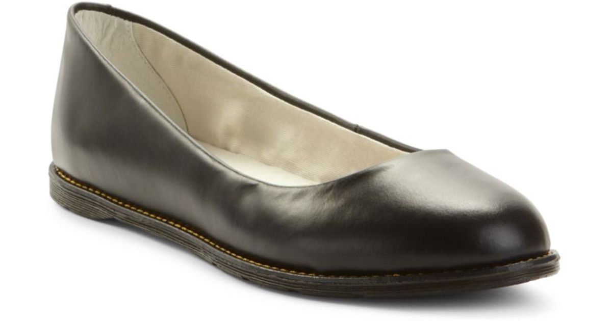 Dr. Martens Flats in Black | Lyst