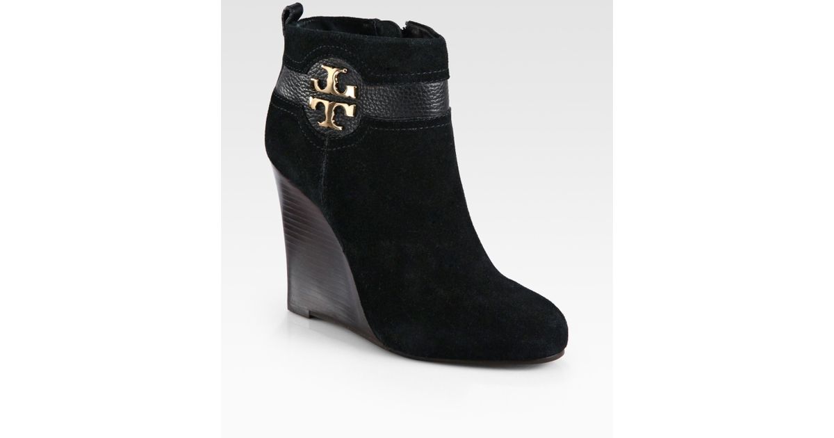 tory burch flat ankle boots