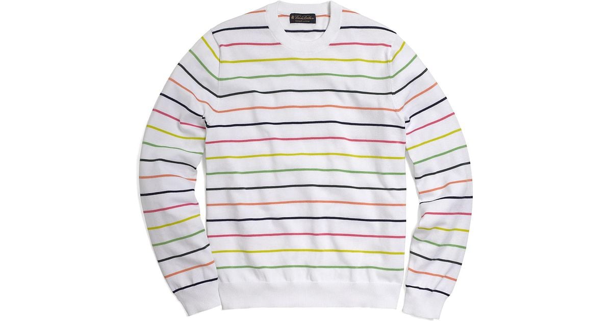brooks brothers rainbow sweater