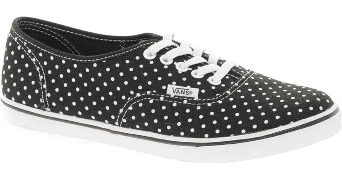 vans lo pro polka dot