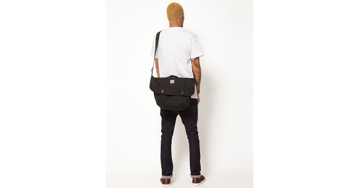 Lyst Carhartt Messenger Bag In Black For Men