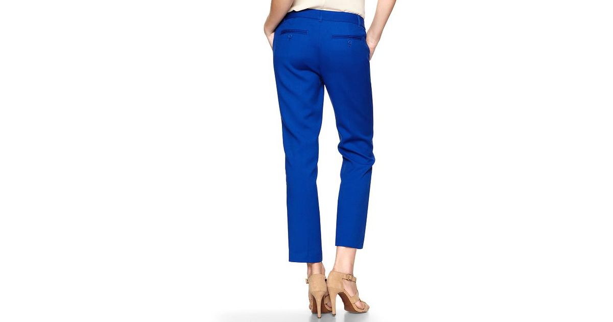 gap cropped pants
