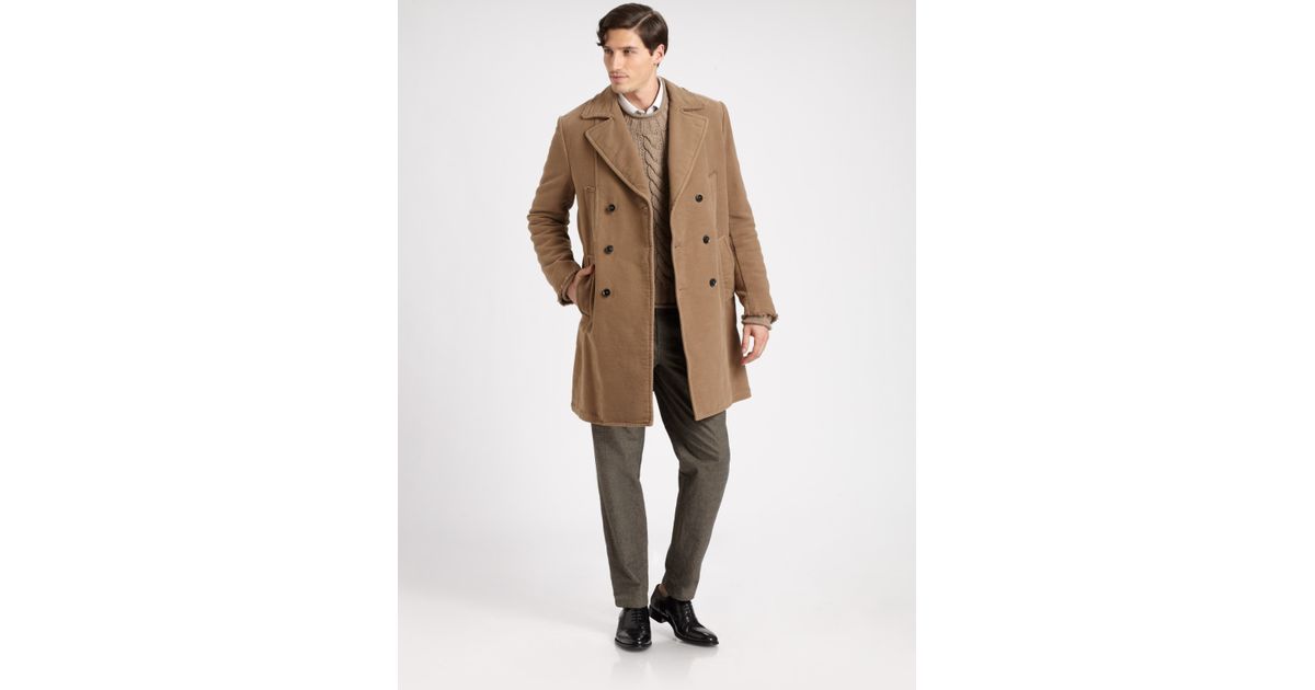 Holmes City Of Angels Corduroy Peacoat Where To How Wear Camel Pea Coat Uk Tradingbasis