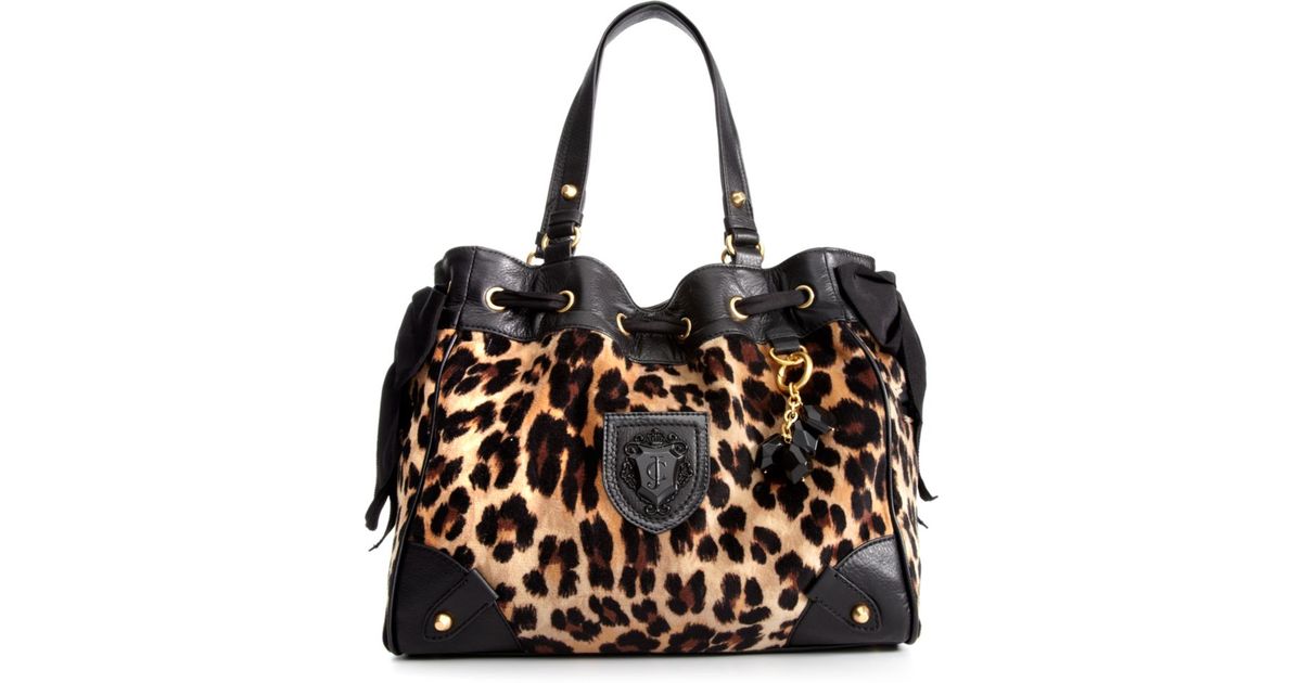 Juicy Couture Leopard Velour Daydreamer | Lyst