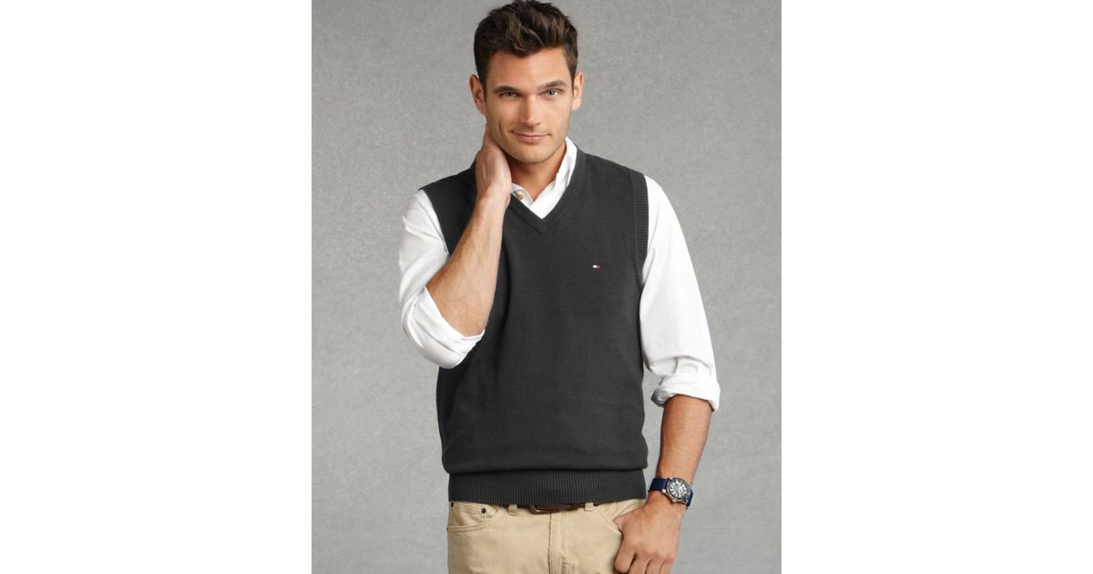 sweater vest tommy hilfiger