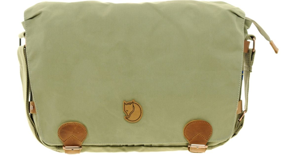 Fjallraven Vintage Messenger Bag in Green for Men Lyst