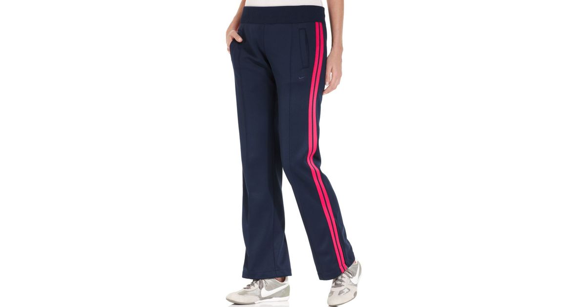 nike straight leg track pants