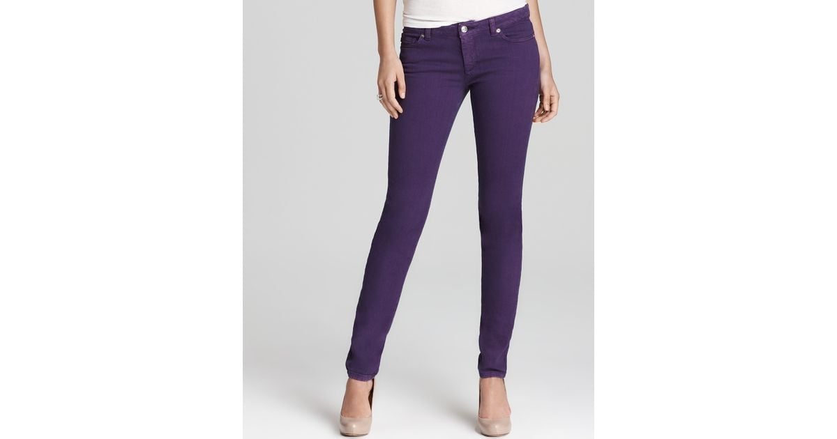 deep purple jeans