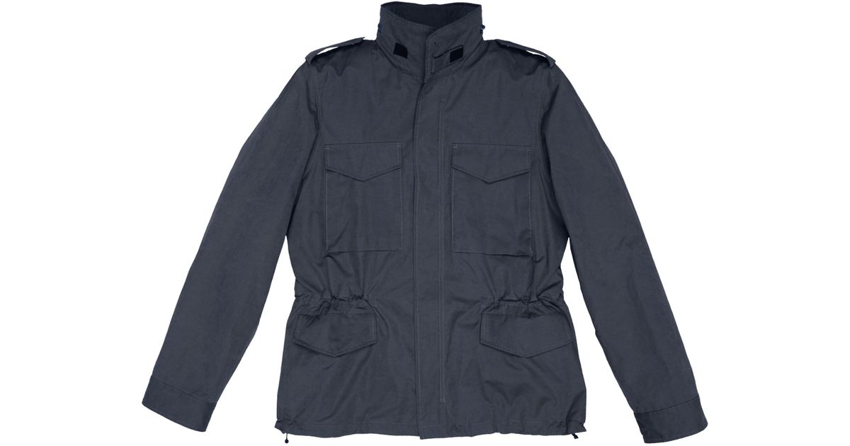 Aspesi Field Jacket M65 with Removable Lining in Navy (Blue) for Men Lyst