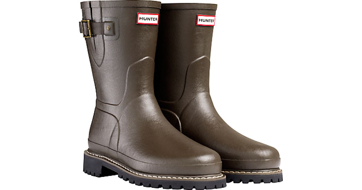 mens short welly boots