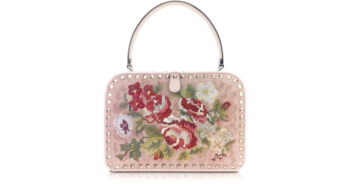 valentino embroidered bag