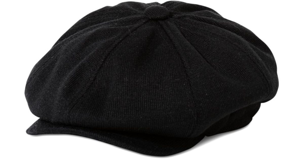 Sean John Rerun Knit Cabbie Hat in Black for Men | Lyst