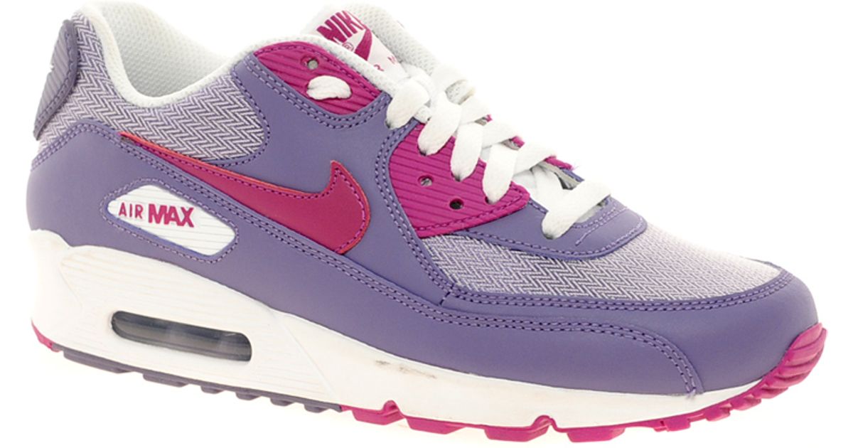 air max 90 purple and orange