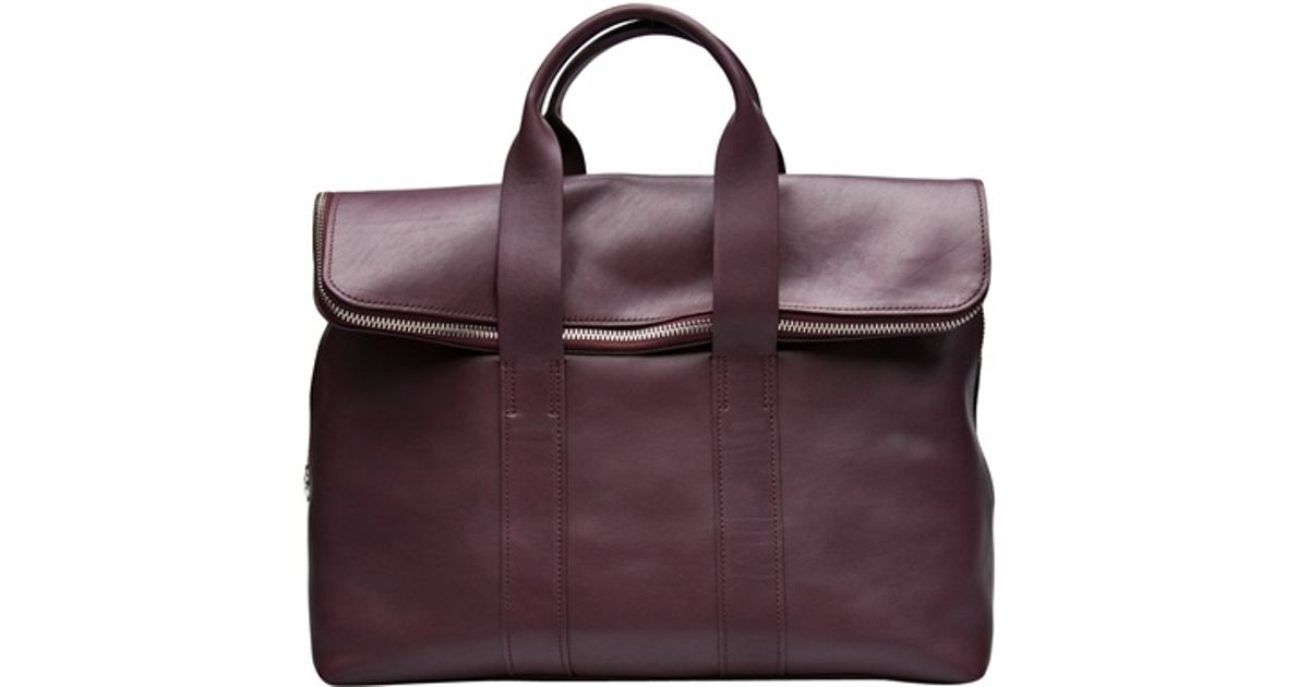 3 1 Phillip Lim 31 Hour Bag In Purple Lyst