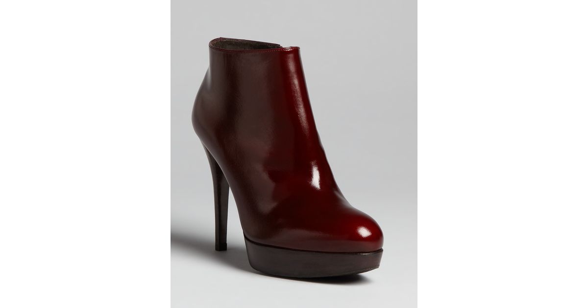 stuart weitzman platform booties