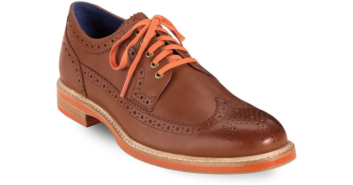 cole haan orange shoes