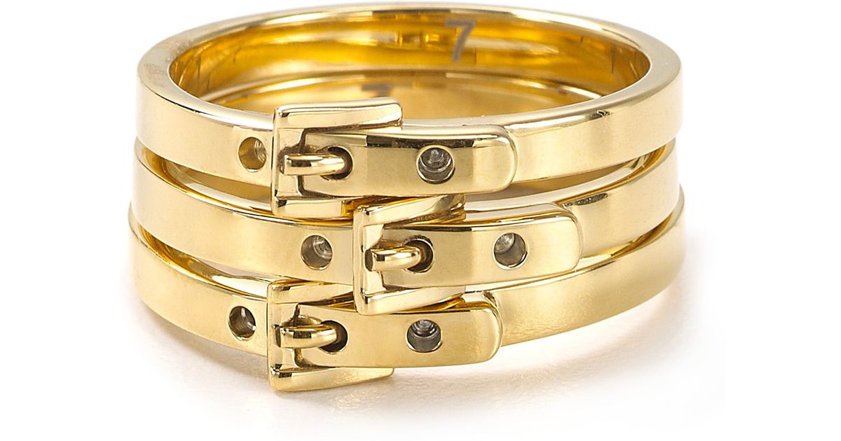 michael kors belt buckle ring