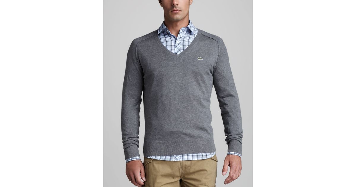 lacoste cashmere sweater