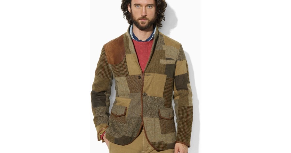 polo ralph lauren tweed jacket