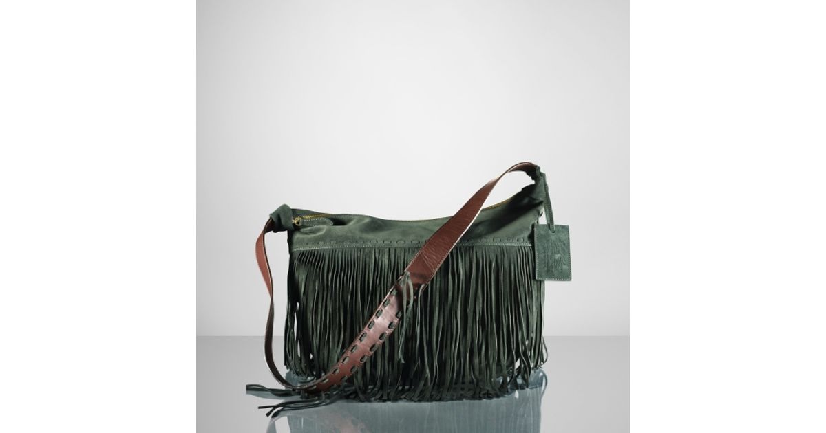 ralph lauren fringe handbags