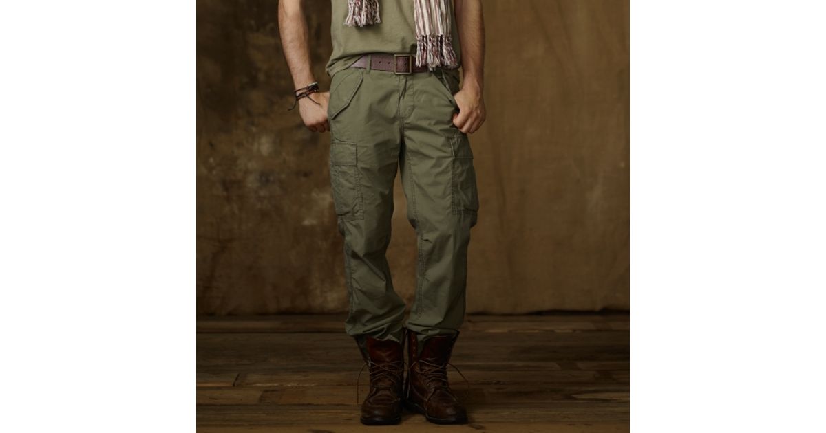 poplin cargo pants