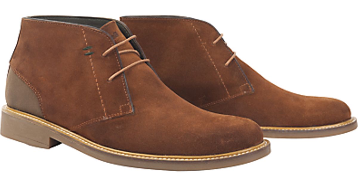 barbour readhead suede chukka boots