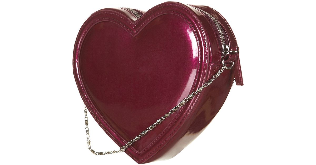 heart cross body bag