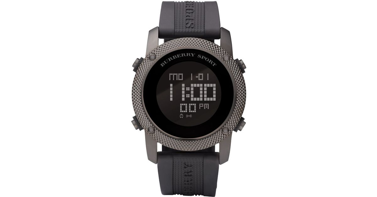 burberry digital watch