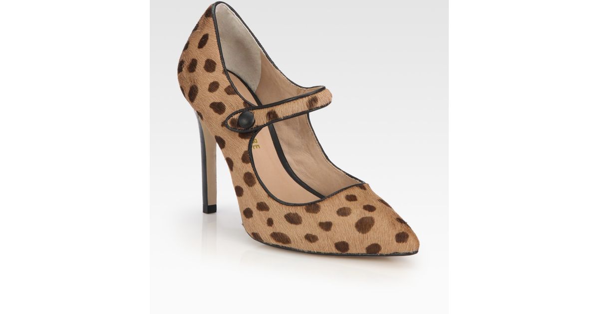 mary jane leopard print shoes