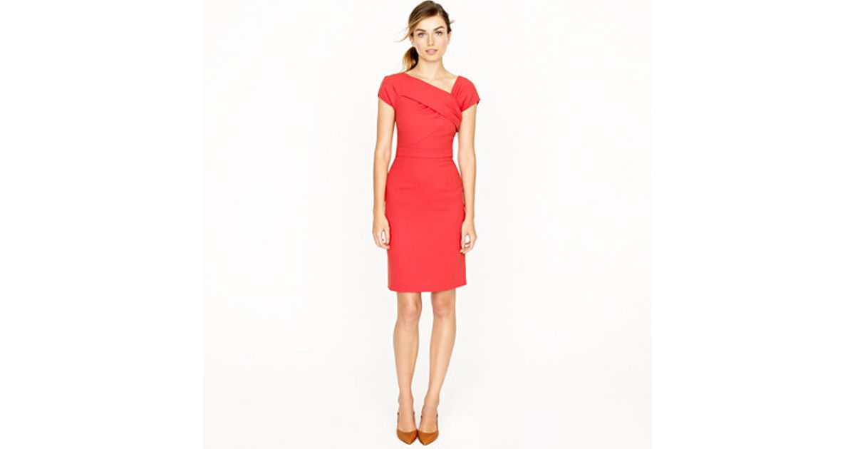 red sheath dress petite