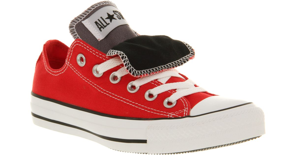red converse double tongue,Cheap,OFF 75%,isci-academy.com