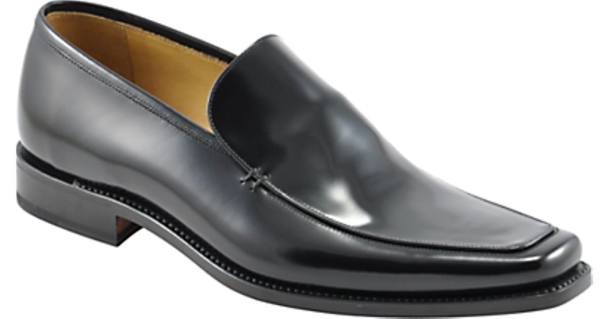 Loake Leather Goodyear Welt Loafers in Black for Men - Lyst