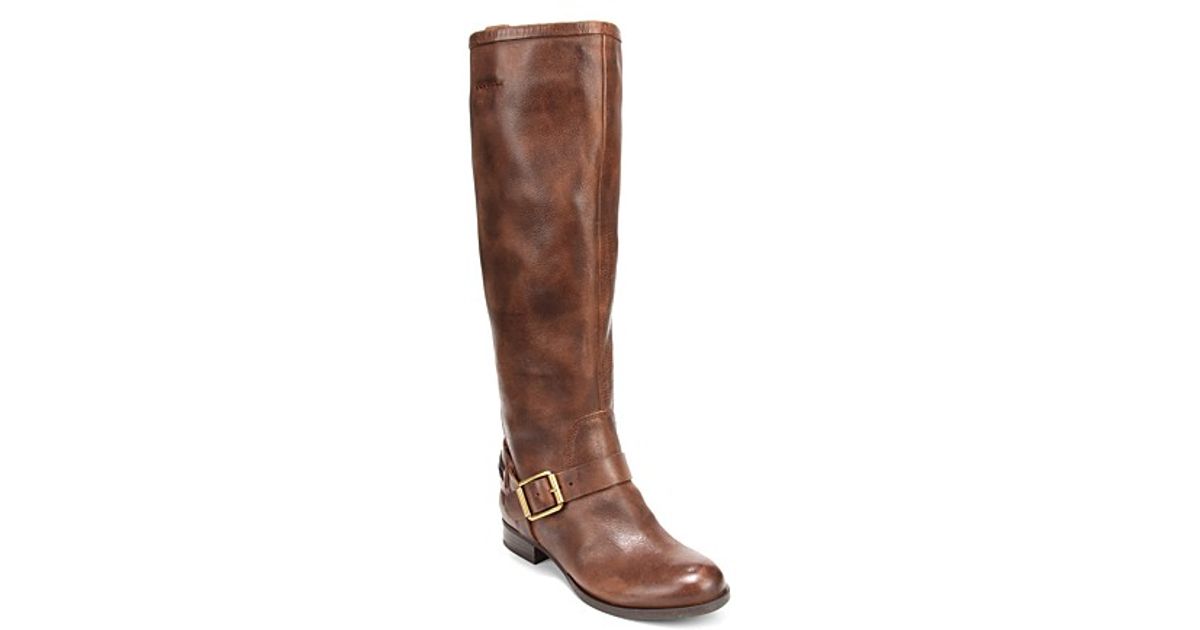 womens flat tall boots