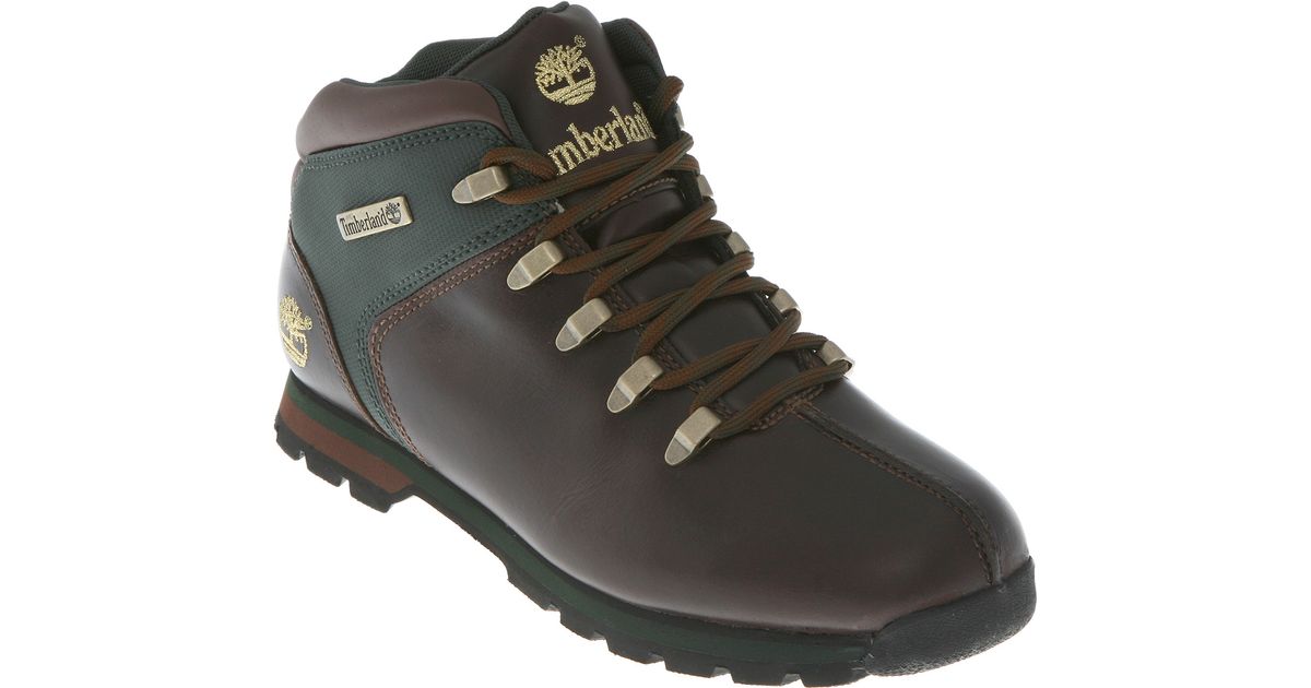 timberland splitrock boots brown